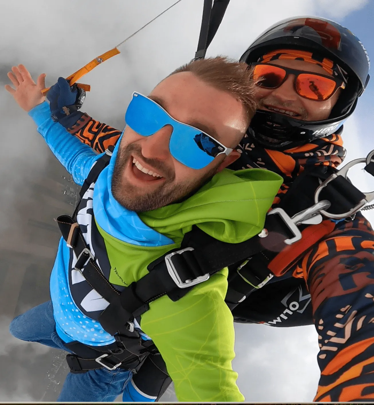 skoki spadochronowe w tandemie